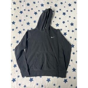 Nike Black Hoodie Men's XL – Full-Zip / Pullover Sweatshirt Swoosh Logo